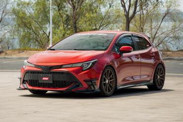 Toyota Corolla Hatchback on Eibach PRO-KIT Springs