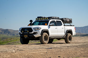 Toyota Tacoma with Eibach Pro-Truck Reservoir Shocks