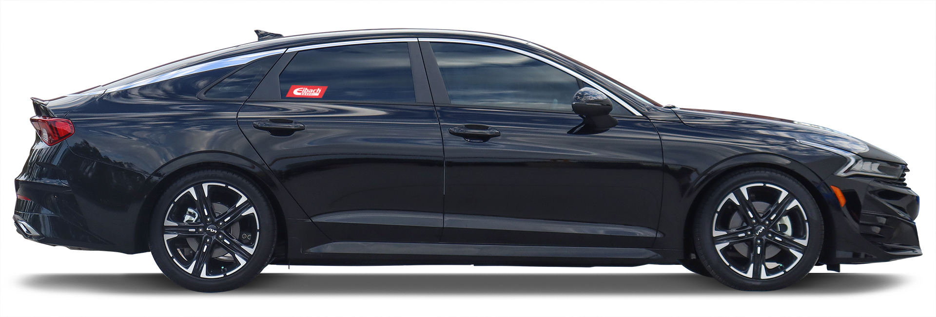 2021-2023 KIA K5 1.6L (FWD) sideview after lowering